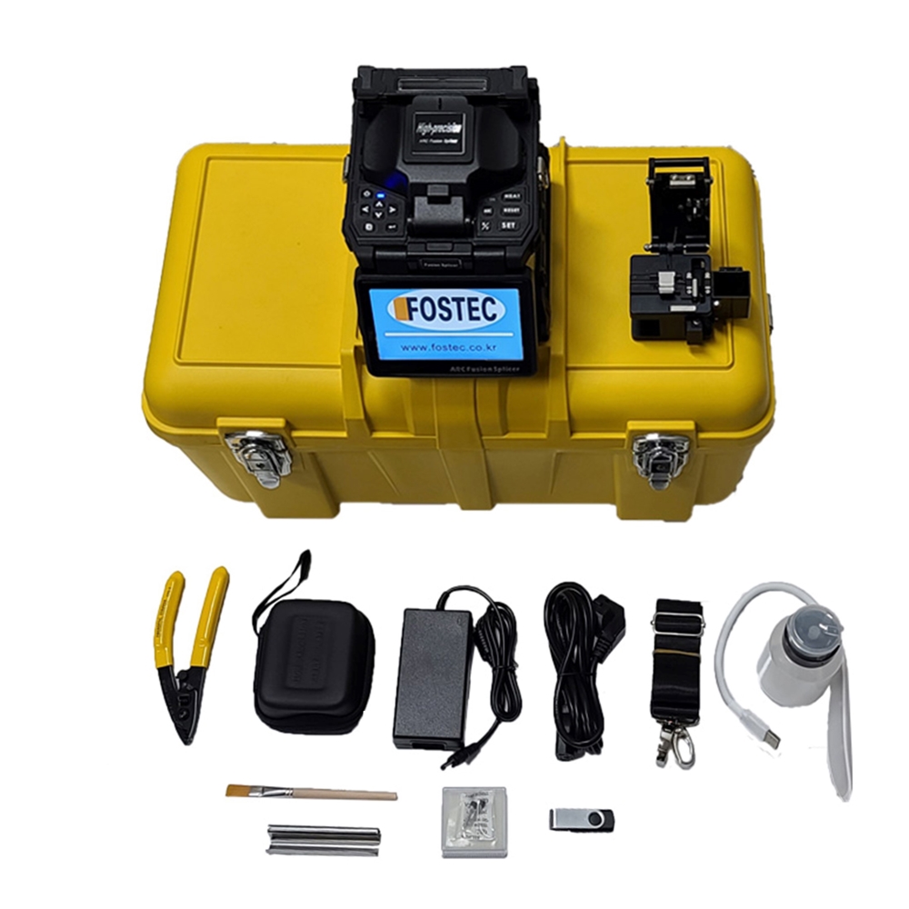 FOSTEC 6모터 자동정렬 FS-21S 저손실 퓨전스플라이서 광컨버터