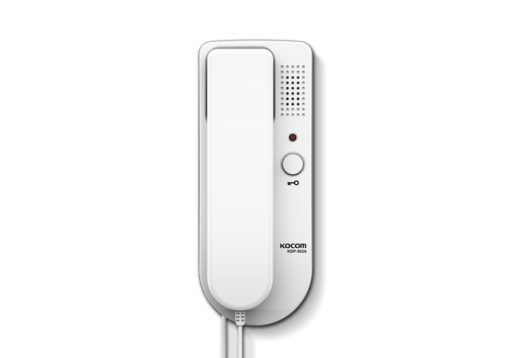 KOCOM 컬러LCD 방범연동 KIP-502A/D 실내인터폰