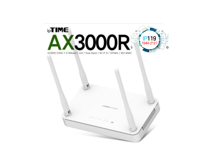 EFM네트웍스 아이피타임 듀얼 밴드 Wi-Fi AX3000R 빠른 네트워크 속도