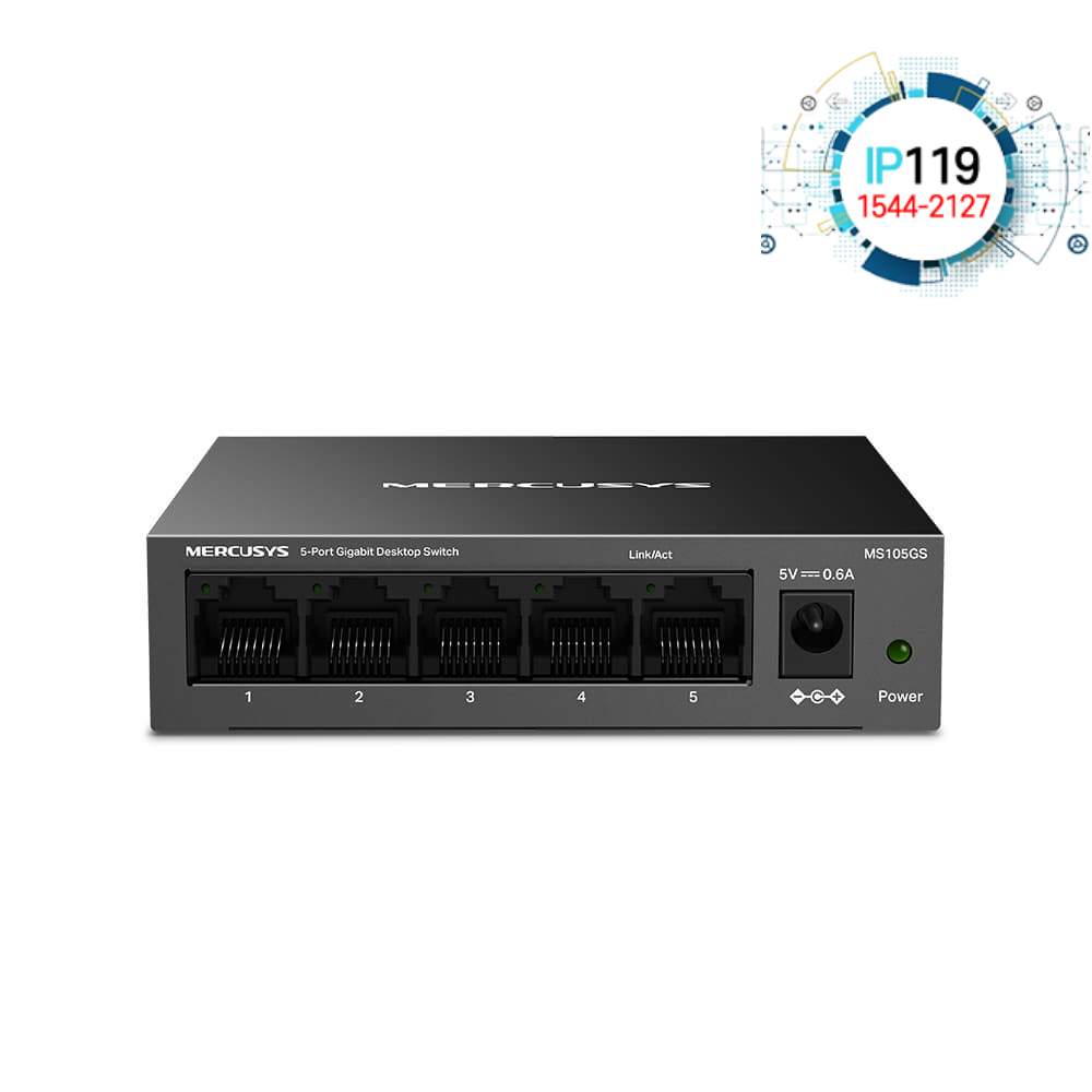 Mercusys 머큐시스 효율적인 관리 MS105GS 스마트 스위치