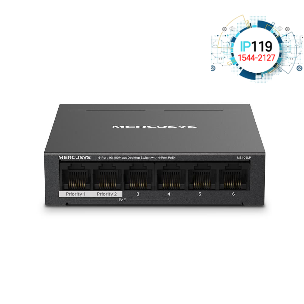 Mercusys 머큐시스 효율적인 관리 MS106LP 스마트 스위치