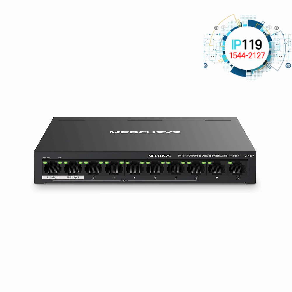 Mercusys 머큐시스 효율적인 관리 MS110P 스마트 스위치