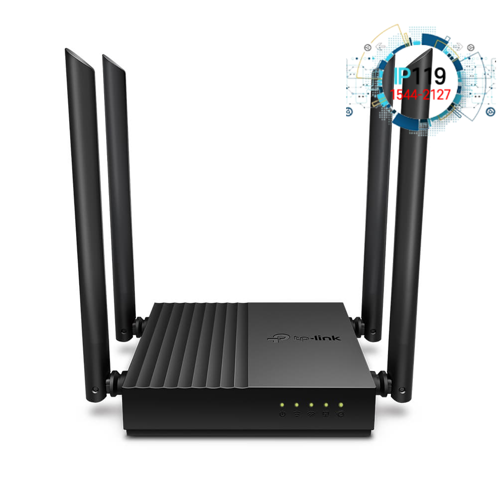 TPLINK 티피링크 4포트 Archer C64 WiFi5
