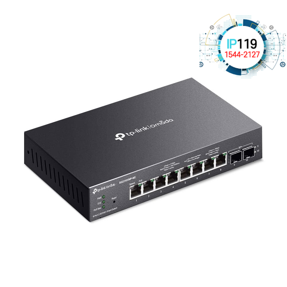 TPLINK 티피링크 8포트2.5G SG2210XMP-M2 2포트10G SFP+
