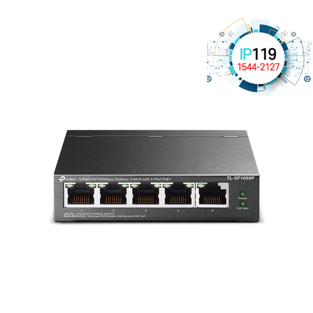 TPLINK 티피링크 효율적인 관리 TL-SF1005P 기업용 스위치