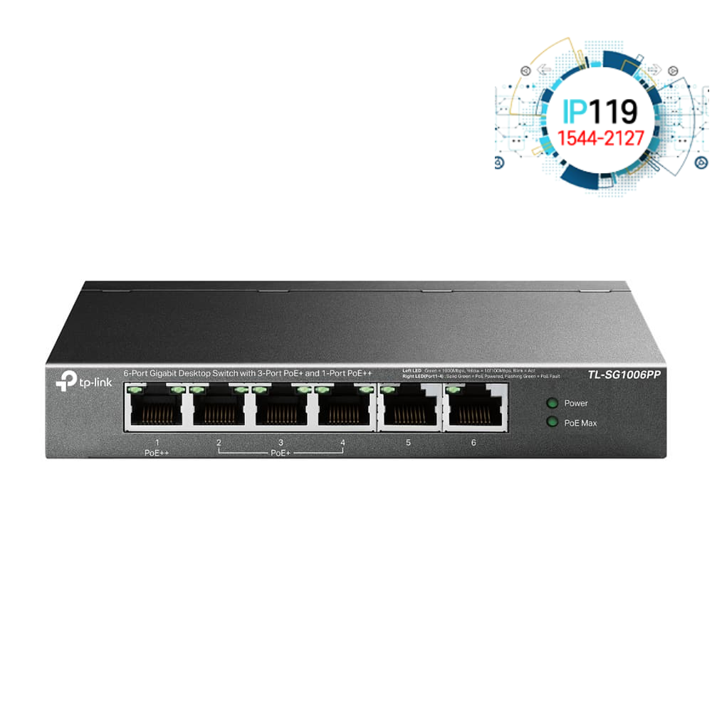 TPLINK 티피링크 네트워크 확장 TL-SG1006PP 19인치