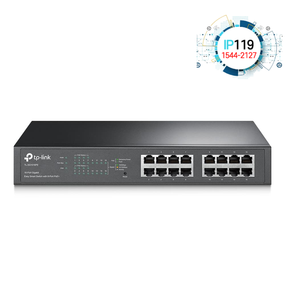 TPLINK 티피링크 네트워크 확장 TL-SG1016PE 기가비트