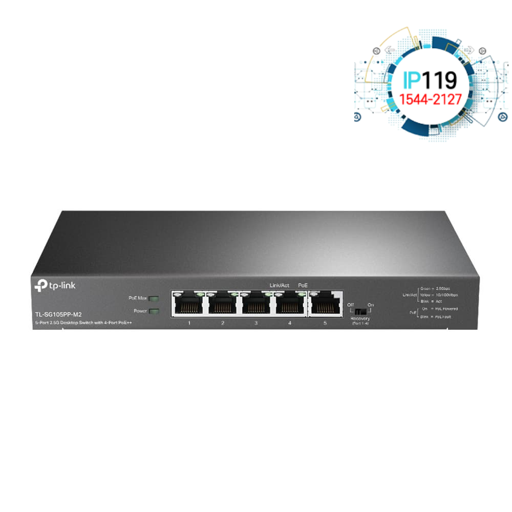 TPLINK 티피링크 네트워크 확장 TL-SG105PP-M2 스위치허브