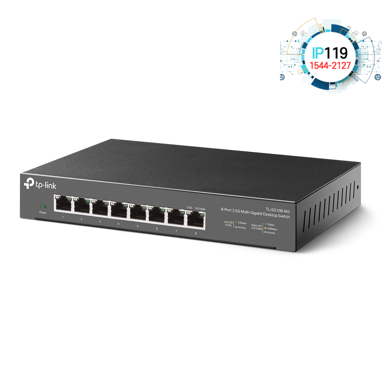 TPLINK 티피링크 스위칭허브 TL-SG108-M2 비관리형