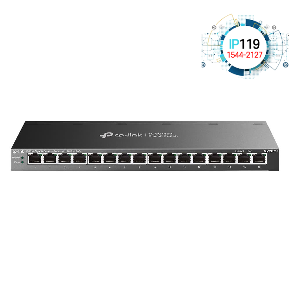 TPLINK 티피링크 기가비트 TL-SG116P 스위치허브