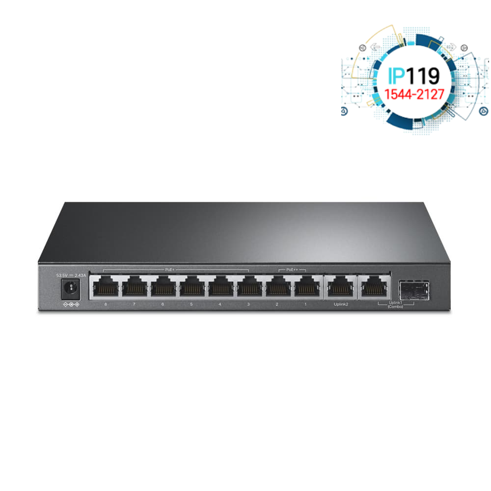 TPLINK 티피링크 스위칭허브 TL-SG1210PP 10포트