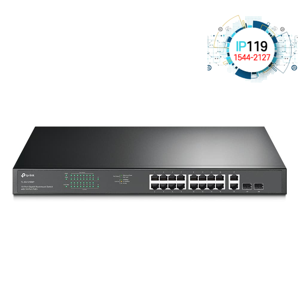 TPLINK 티피링크 네트워크 확장 TL-SG1218MP 기가허브