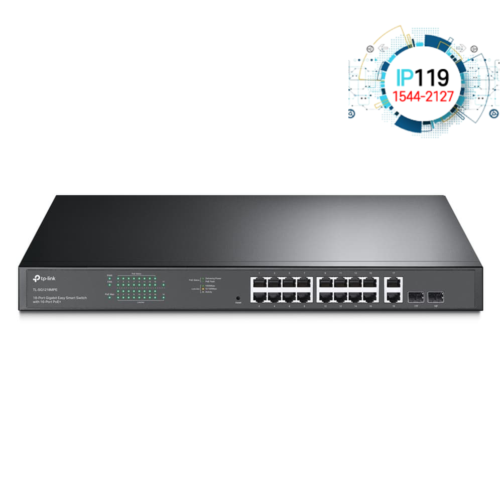 TPLINK 티피링크 기가비트 TL-SG1218MPE 스위칭허브