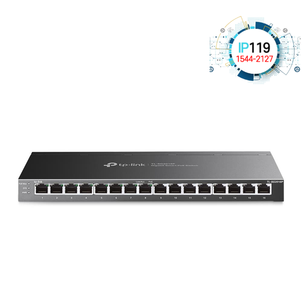 TPLINK 티피링크 스위칭허브 SG2016P 기업용 스위치