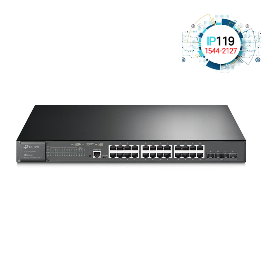 TPLINK 티피링크 기가비트 SG3428XMP 24포트