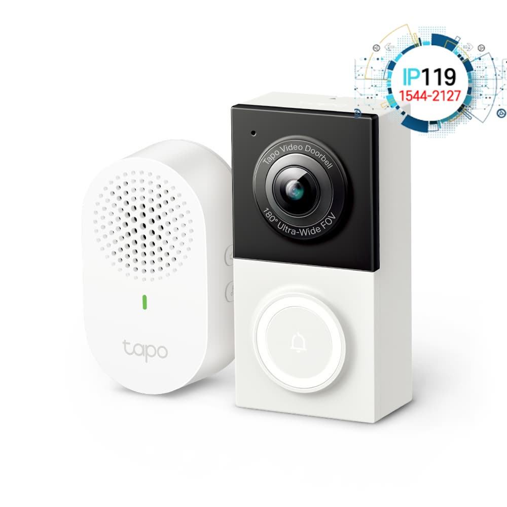 TPLINK 티피링크 무선 도어벨 Tapo D130 양방향 오디오
