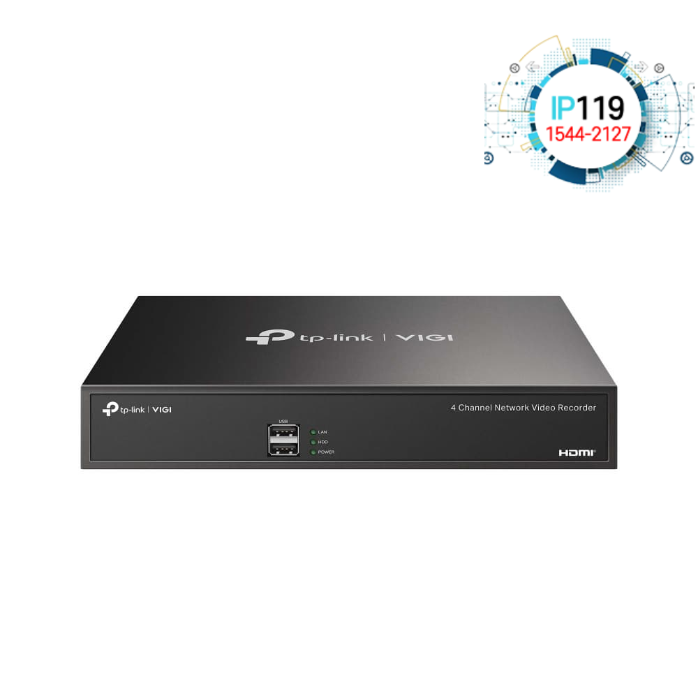TPLINK 티피링크 자가설치 VIGI NVR1004H 4채널