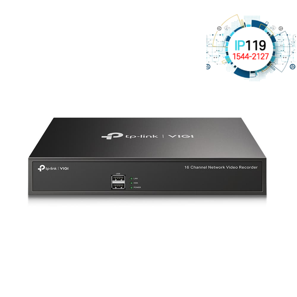 TPLINK 티피링크 고속 데이터 전송 VIGI NVR1016H 네트워크 비디오 레코더