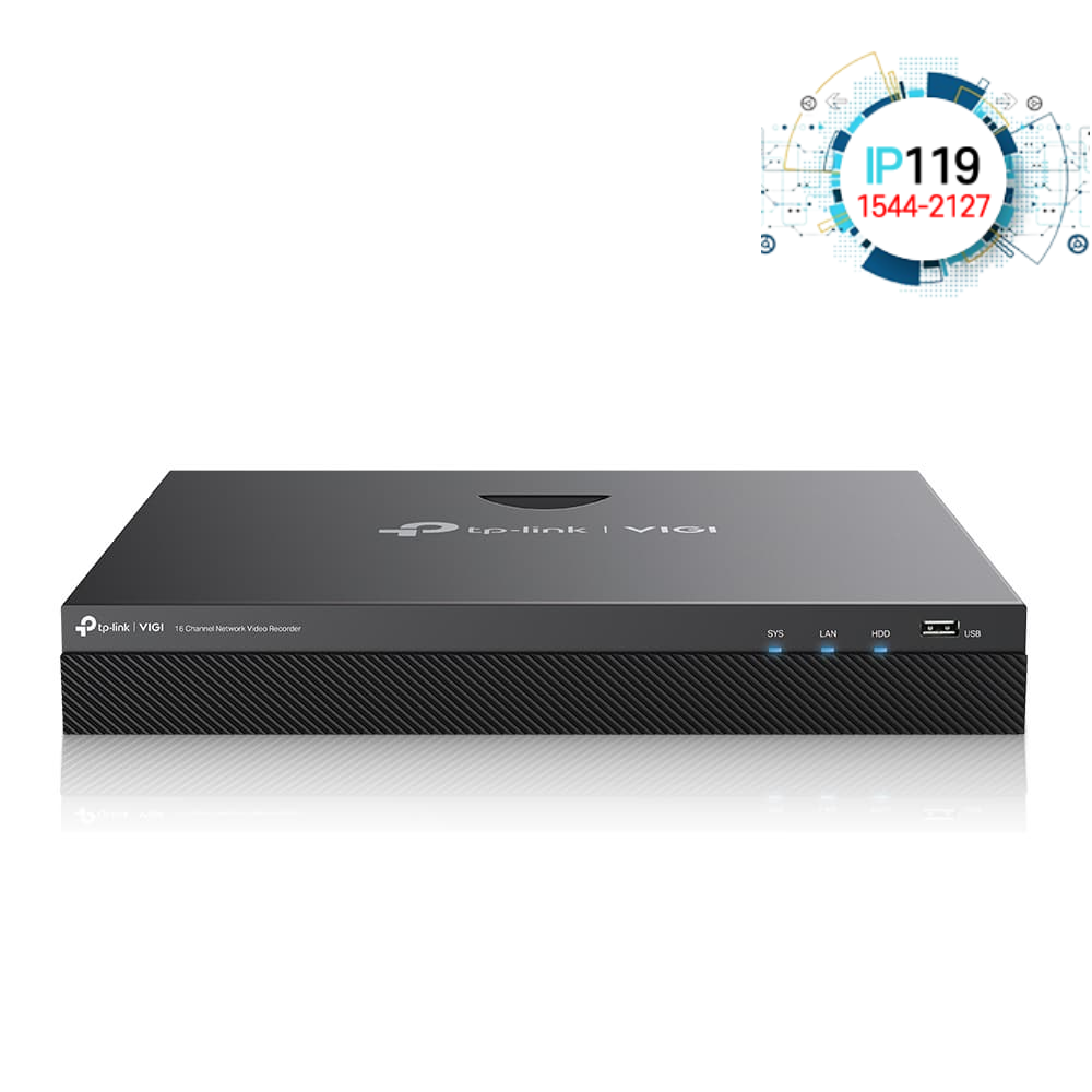 TPLINK 티피링크 고속 데이터 전송 VIGI NVR2016H 네트워크 비디오 레코더